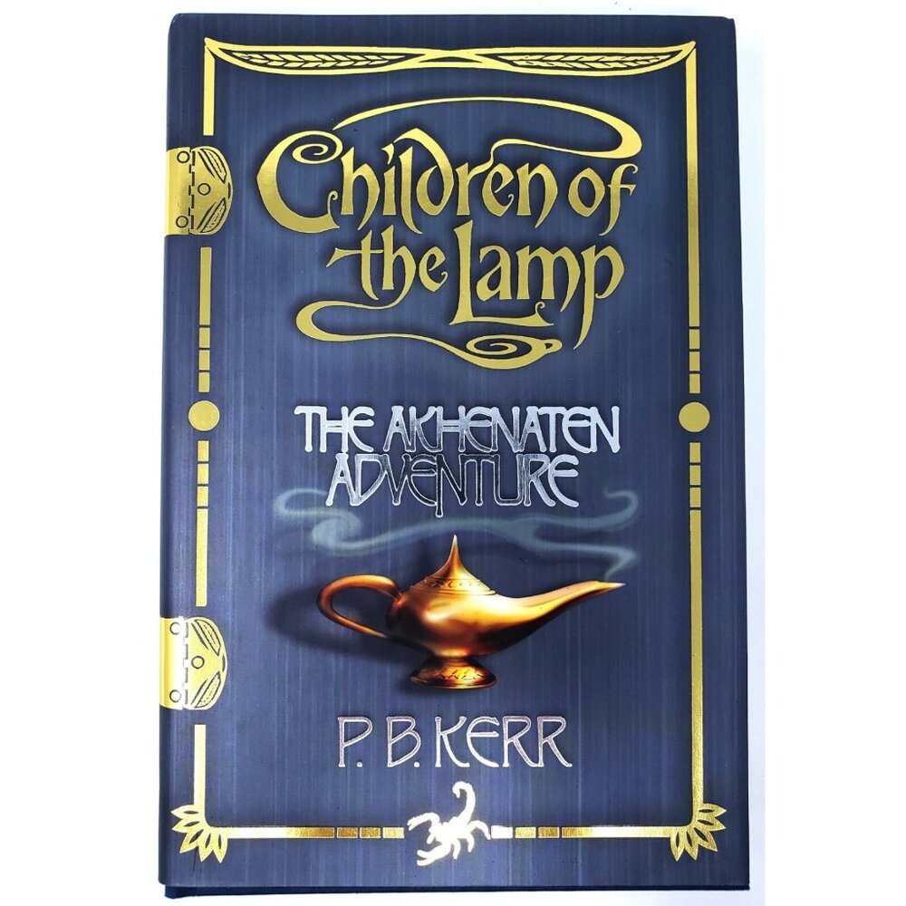 The Akhenaten Adventure (Children of the Lamp #1) P.B. Kerr 1ST ED HC